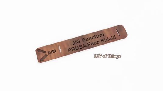 JIG Puncher for Prusa Face Shield
