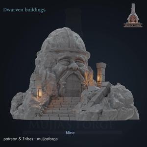 Dwarf-Mine gate