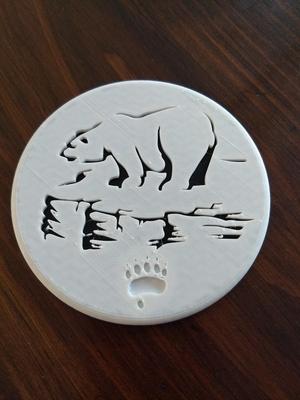 Polar Bear Coaster