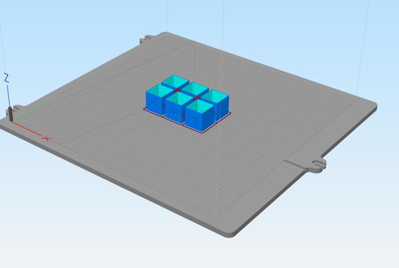 EXTRUSION MULTIPLIER TEST CUBES