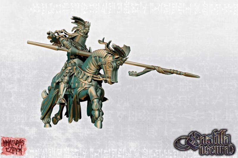 "Dragon Knight on horse" - October Release