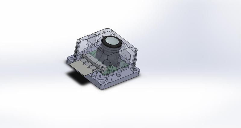 Raspberry Pi camera wide angle case