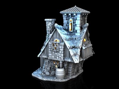 Elderberry Cottage - Medieval Town Set