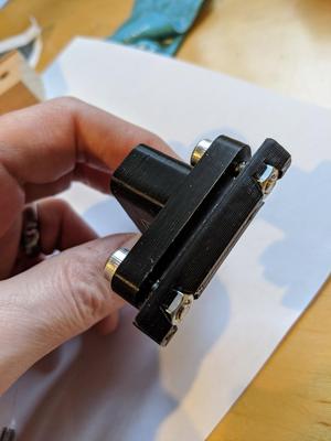 Roll-in t-nut for Millright Mega V limit switch mount