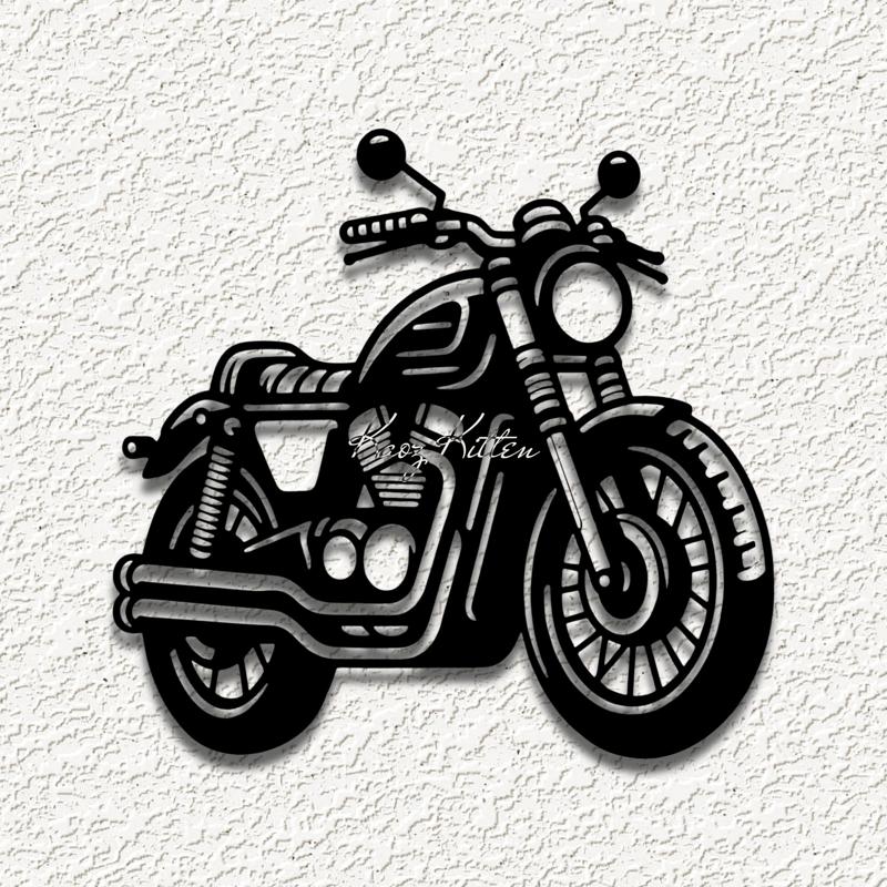motorcycle bike wall art home decor