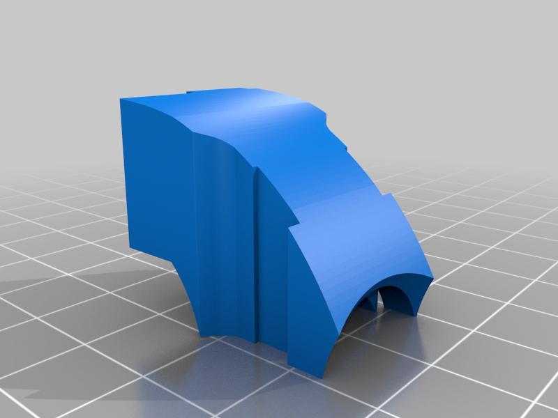 S800 Nose with hinged Canopy and covers for Foxeer mini 1.8mm and Gopro HERO 8 - VERSION 2