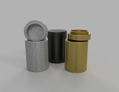 Thick Screw Top Container