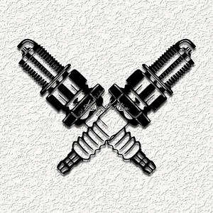 spark plugs wall art home decor