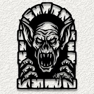 demon ghoul wall art home decor
