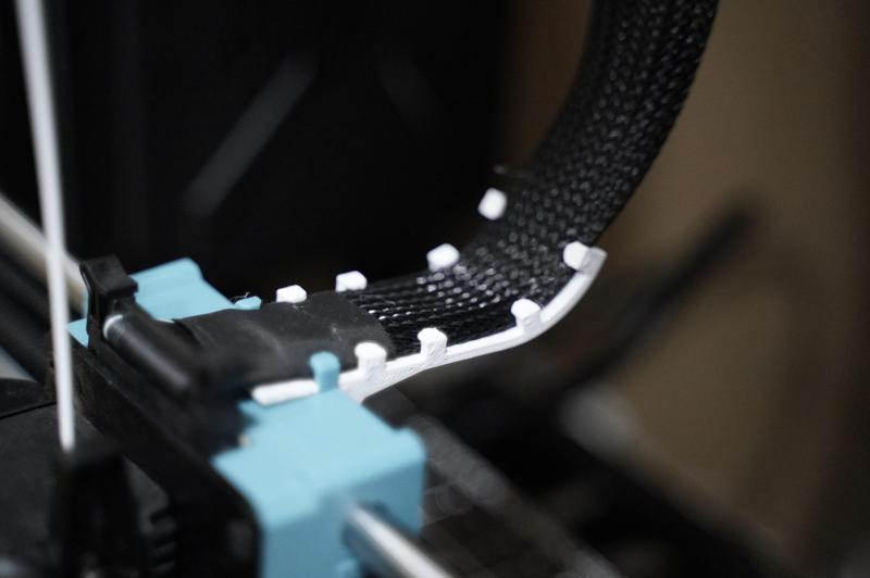 sturdy sv06 hotend cable strain relief