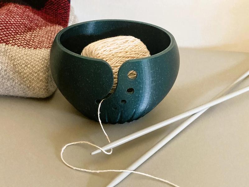 WaterwayCleanups.org Yarn Bowl