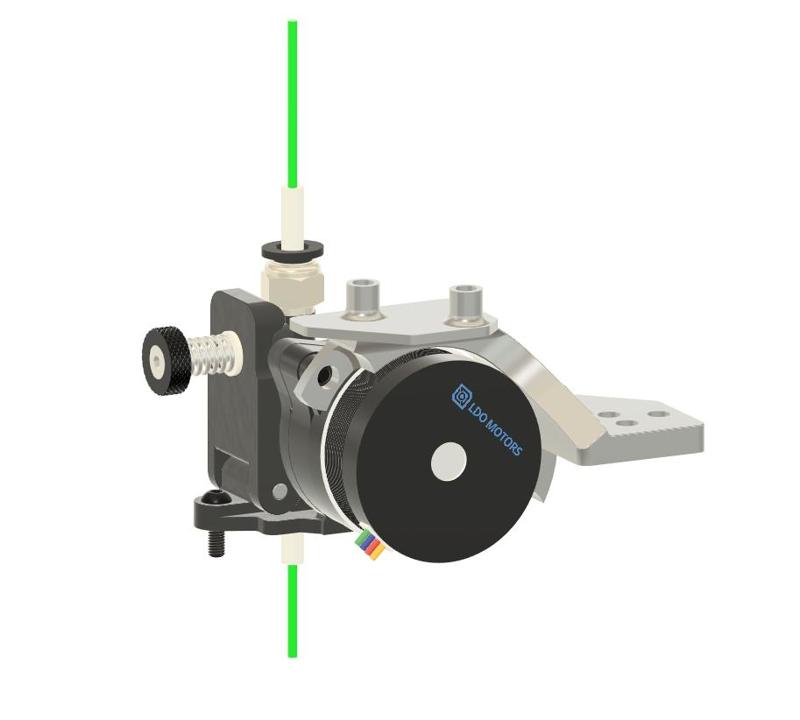 Troodon Cable Chain Mount for Galileo 2.0 Extruder