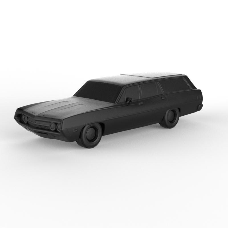 Ford Torino 500 Station Wagon 1971 (PRE-SUPPORTED)