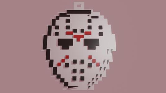 Jason Pendant Pixel Art