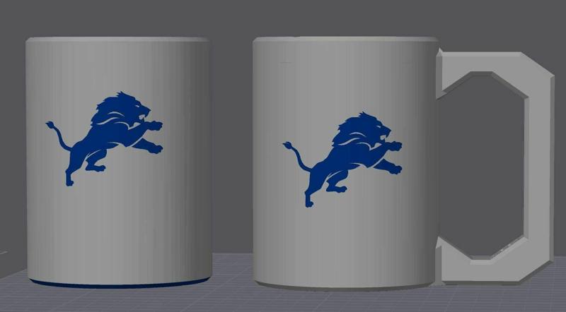 Detroit Lions Koozie [PRIVATE]