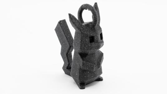 Pikachu Key Ring Low Poly