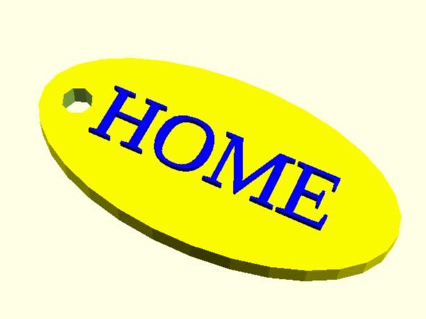 Customizable Keychain