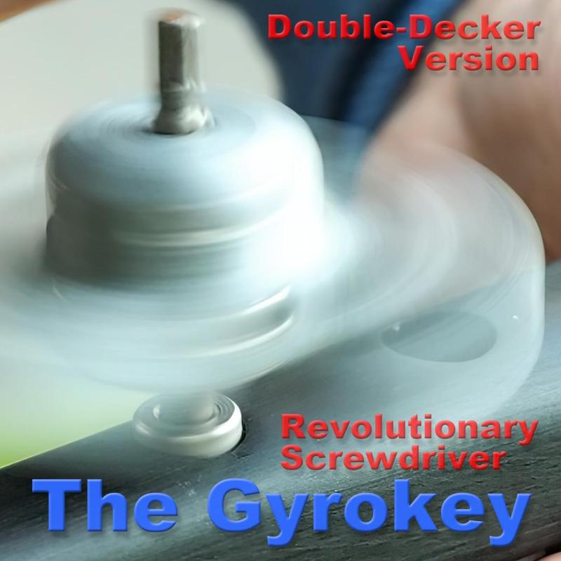 Gyrokey Double-Decker: Revolutionary Twin-Head Screwdriver