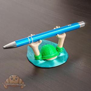 Submerged Soldier Pen Holder