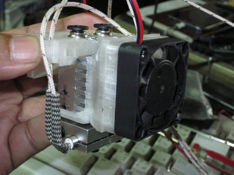 Chimera with 40 mm. fan.