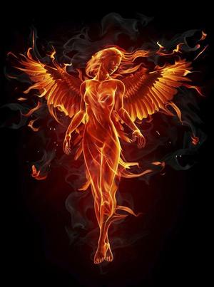 HUEFORGE - Burning Angel multicolor