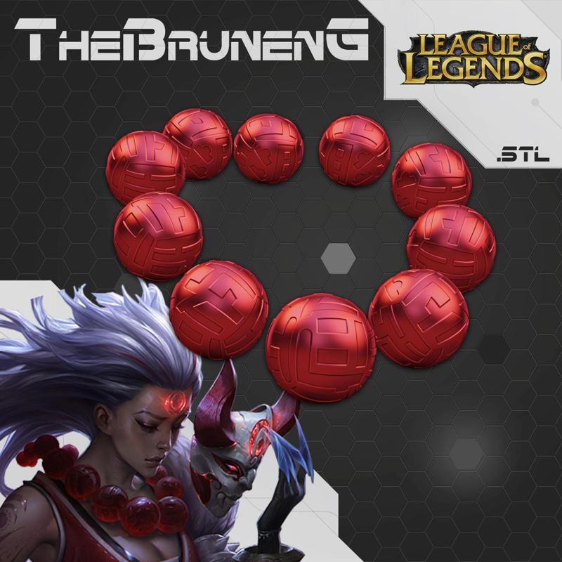 Blood Moon Diana Necklace LOL Wild Rift cosplay