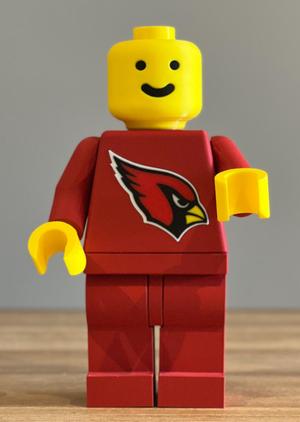 NFL Brick Man - Arizona Cardinals (500%)