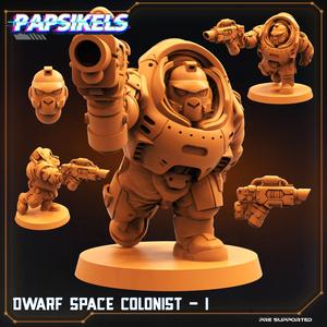 DWARF SPACE COLONIST - I