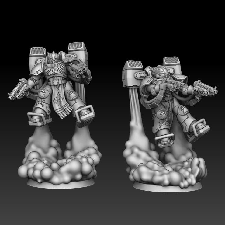 Guardians of the Path Inception Jump Troops (presupported)