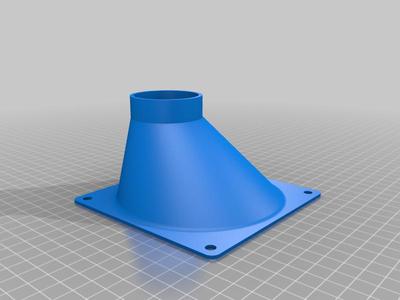 excentric 120mm to 49mm adapter