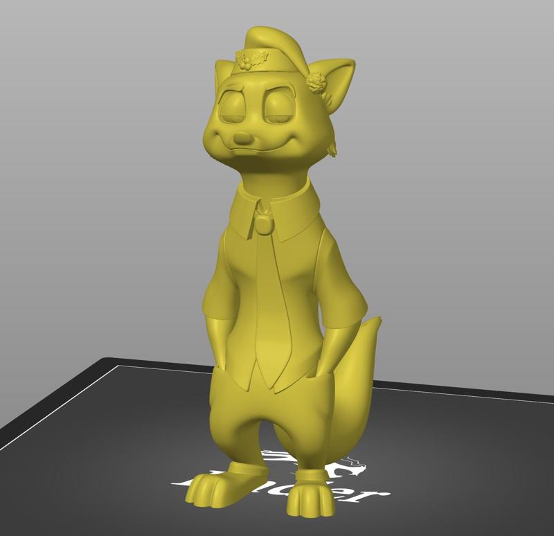 Nick The Fox Christmas Version