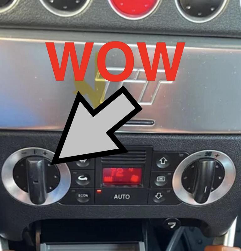 Temp Control On-Off Knob for Audi TT 2001-06