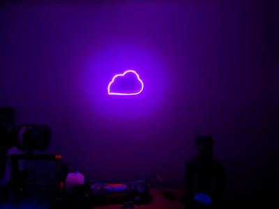 Neon Cloud Light Mount