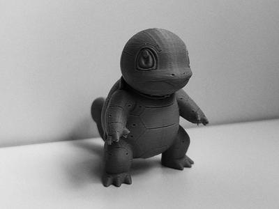 Mecha Pokémon Series ‧ Squirtle Full-Body Statue