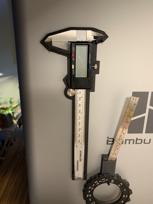 Digital Caliper Mount