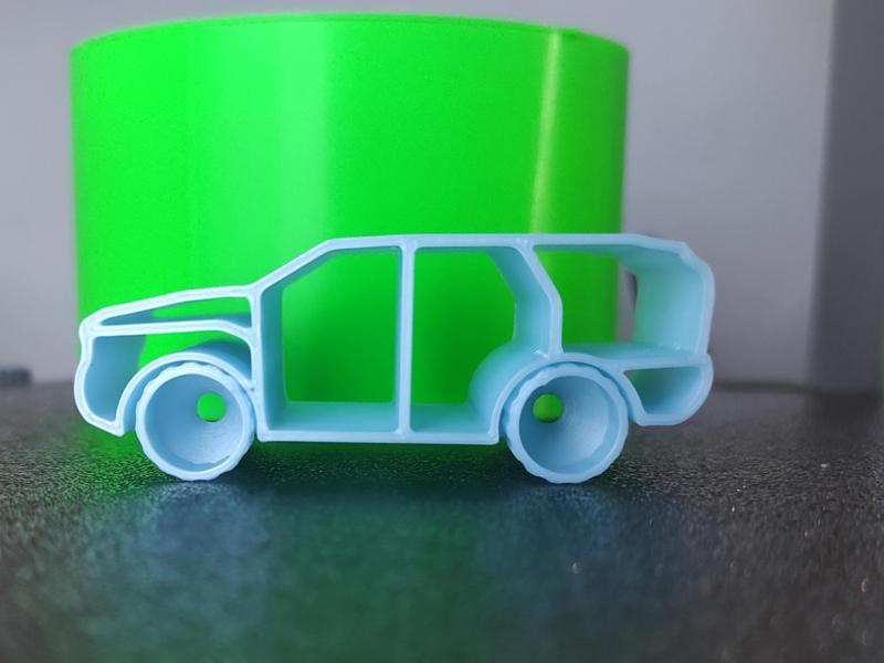 The Hollow SUV - Prin-in-Place Vehicle Toy Model