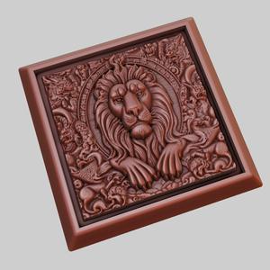 lion Animal 3D Model for CNC Router Laser & 3D Printer