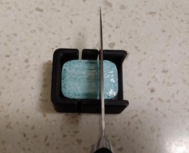 Dish washer Soap Cutting Jig