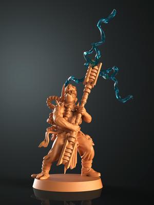 Robot Thunder monks x5