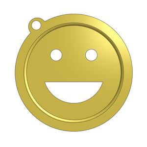 Smiley face keychain