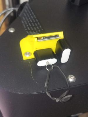 mico SD card reader extension holder for flsun Q5, updated
