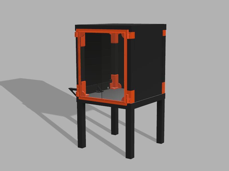 Tall and Beefy Lack Enclosure