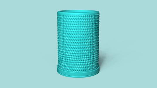 Vase 07 with Plate - Simple Plant Pot - Home Decor