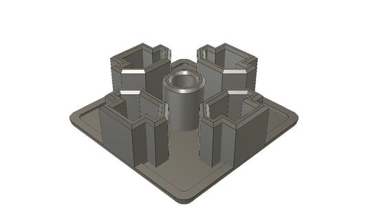 Bosch Rexroth 3030 extrusion cap/foot