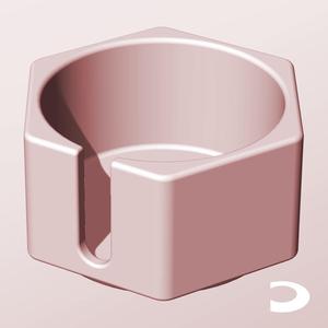 CH68-40-S Slotted Modular Stacking Storage Boxes | Printable Objects - Infinite Containers | stl file for 3d printing