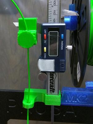 Extruder Calibration Aid Improved, for Prusa i3