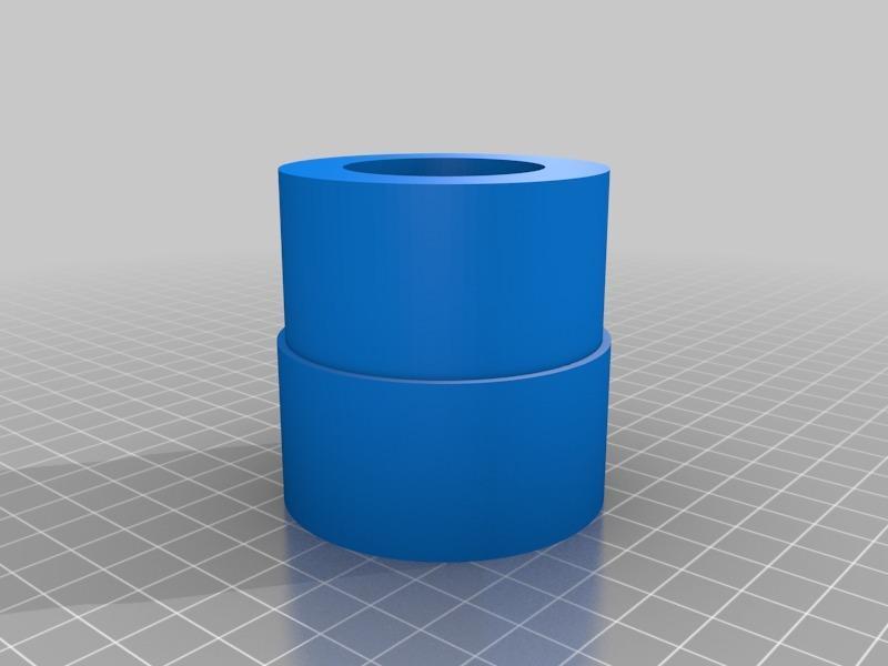 57mm dust port to 35mm hose adapter