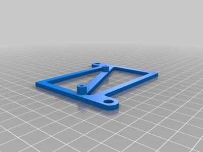 Minimal vesa mount for Rpi B