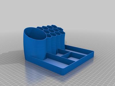 Honeycomb tools organizer