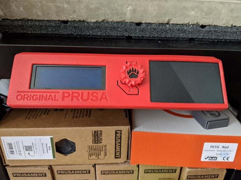 Hyperpixel 4 Touchscreen External Lack Enclosure Frame Prusa MK3S